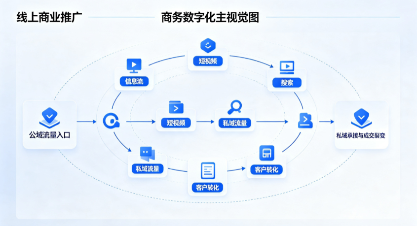 三穗县线上商业推广怎么做？全域流量闭环搭建与低成本转化实战指南